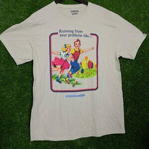 Candy Land Cartoon T-shirt size Large